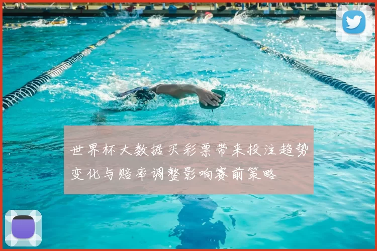世界杯大数据买彩票带来投注趋势变化与赔率调整影响赛前策略